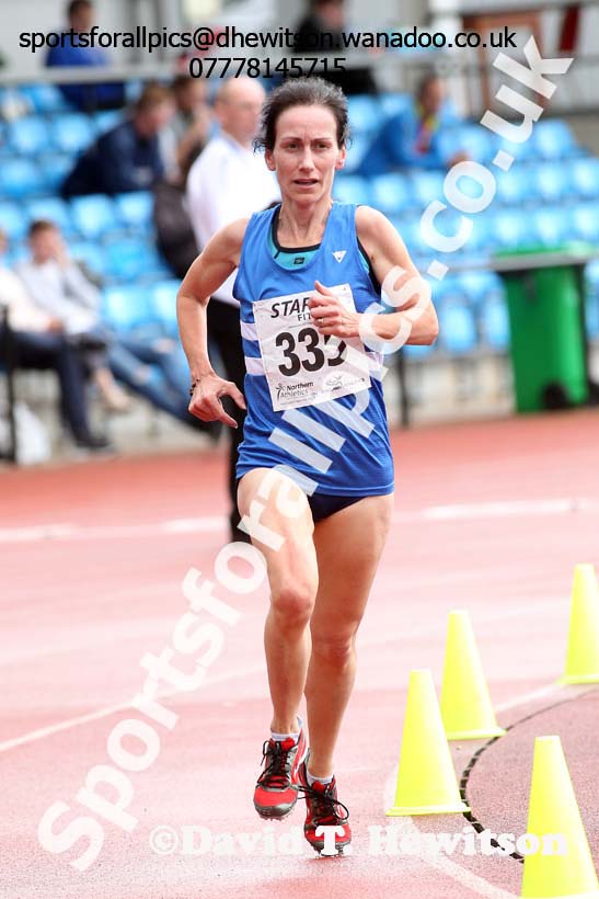 Senior womens 5000 metres, Northern Championships, Sport City, Manchester. Photo: David T. Hewitson/Sports for All Pics